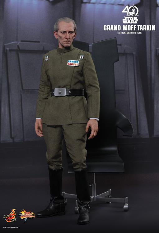 Star Wars: A New Hope MMS434 Grand Moff Tarkin & Darth Vader 1/6th Scale Collectible Figure Set Gallery Image 7