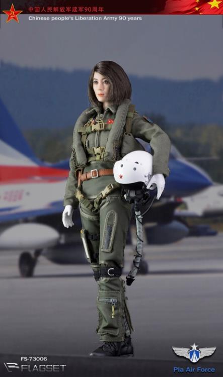 Chinese PLA Air Force Female Aviator 1/6 Scale Figure Gallery Image 6