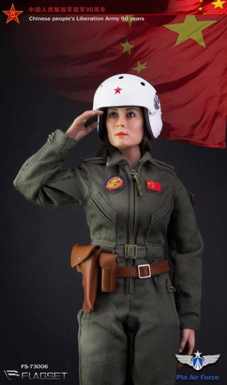 Chinese PLA Air Force Female Aviator 1/6 Scale Figure Gallery Image 8