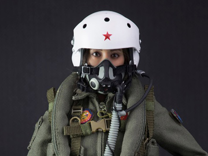 Chinese PLA Air Force Female Aviator 1/6 Scale Figure Gallery Image 1