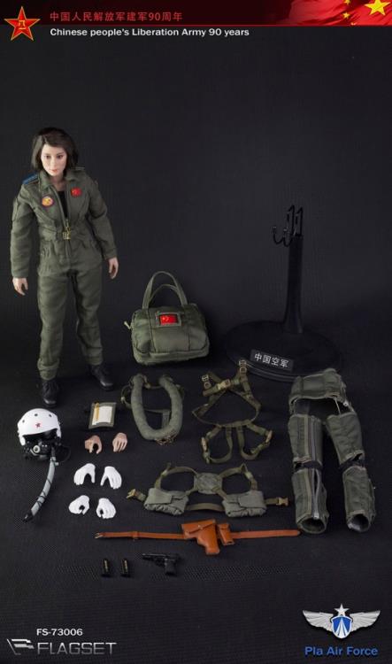 Chinese PLA Air Force Female Aviator 1/6 Scale Figure Gallery Image 11