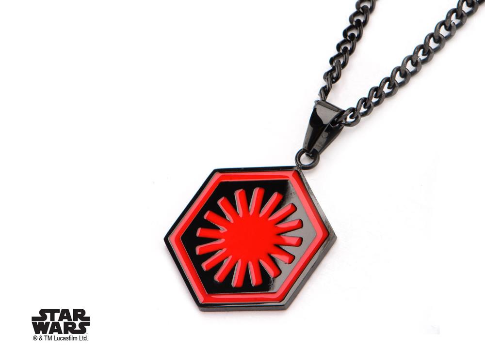 Star Wars First Order Symbol Pendant Necklace
