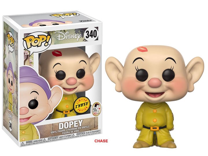 Pop! Disney: Snow White and the Seven Dwarfs - Dopey (Chase) Gallery Image 1