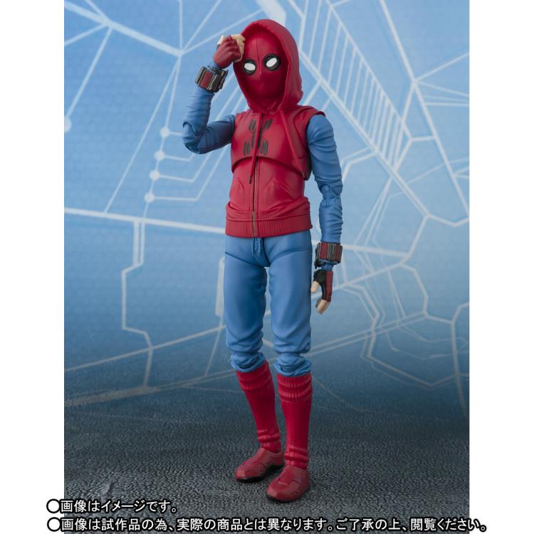 Spider-Man: Homecoming S.H.Figuarts Spider-Man (Homemade Suit Ver.) & Iron Man (Mark XLVII) Exclusive Gallery Image 4
