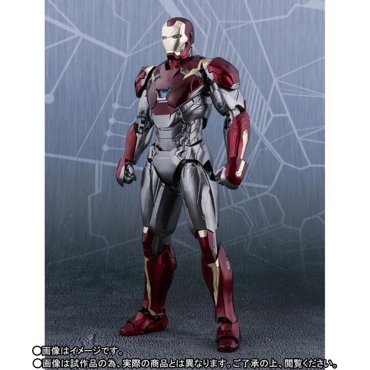 Spider-Man: Homecoming S.H.Figuarts Spider-Man (Homemade Suit Ver.) & Iron Man (Mark XLVII) Exclusive Gallery Image 7