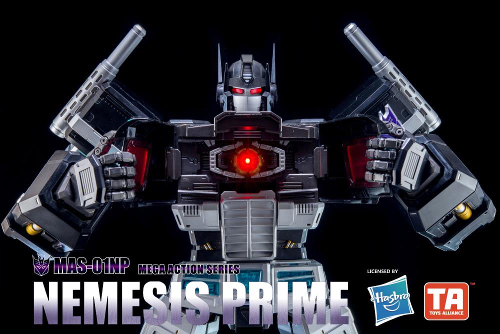 Transformers MAS-01NP Nemesis Prime Mega Action Figure (Limited Edition) Gallery Image 9