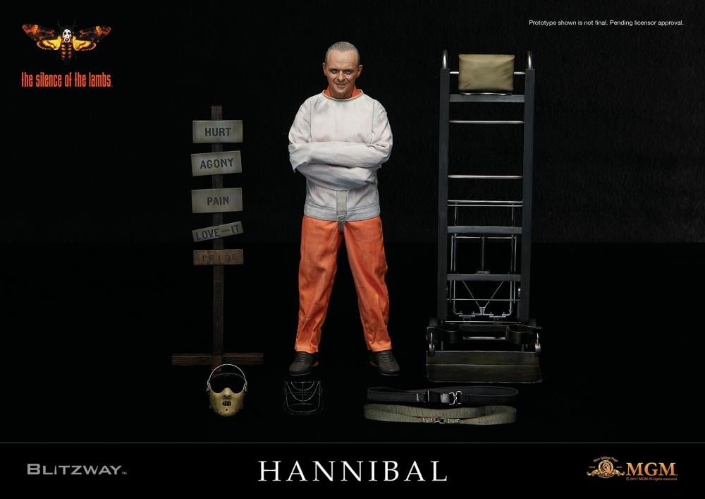 The Silence of the Lambs 1/6 Scale Hannibal Lecter Straitjacket Version Gallery Image 12