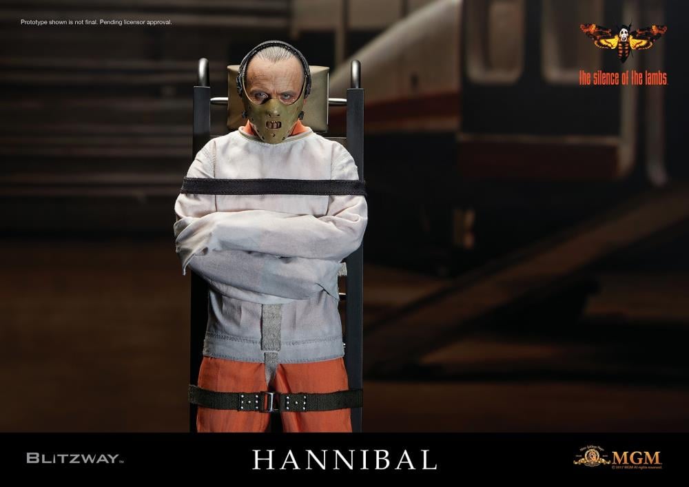 The Silence of the Lambs 1/6 Scale Hannibal Lecter Straitjacket Version Gallery Image 6
