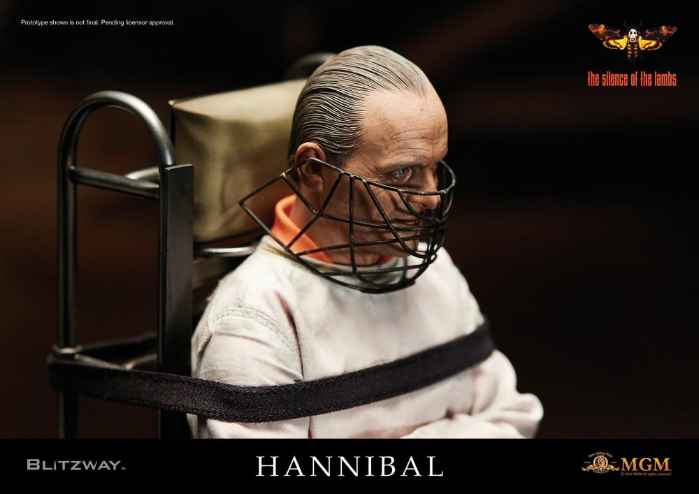 The Silence of the Lambs 1/6 Scale Hannibal Lecter Straitjacket Version Gallery Image 8