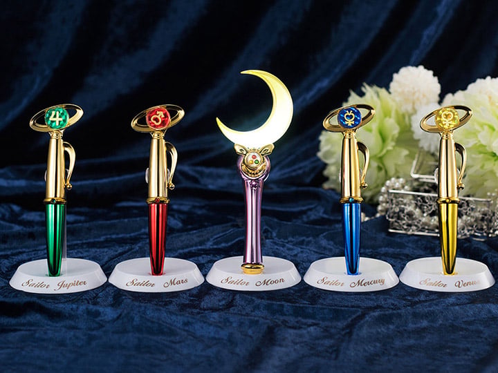 Sailor Moon Stick & Rod Pen Set (Light Up Edition) Exclusive