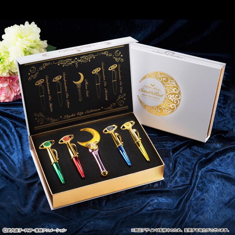 Sailor Moon Stick & Rod Pen Set (Light Up Edition) Exclusive Gallery Image 4
