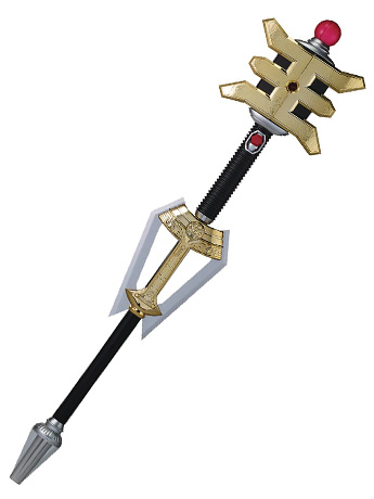 Power Rangers Zeo Legacy Golden Power Staff Prop Replica Gallery Image 2