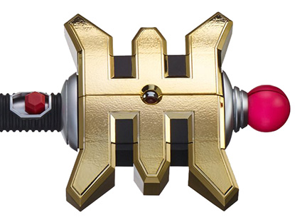 Power Rangers Zeo Legacy Golden Power Staff Prop Replica Gallery Image 5