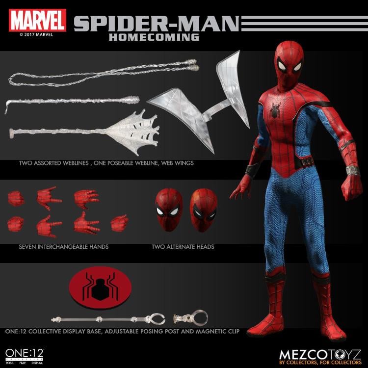 Spider-Man: Homecoming One:12 Collective Spider-Man Gallery Image 10