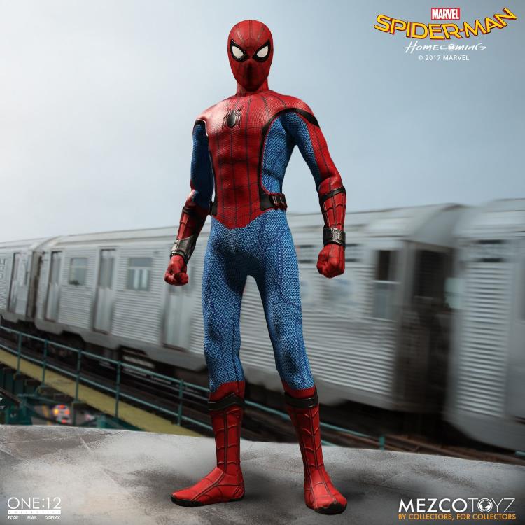 MEZCO ONE:12　メズコ　スパイダーマン ホームカミング Mezco One:12 SPIDER-MAN Homecoming 6” Action Figure 2018 | eBay