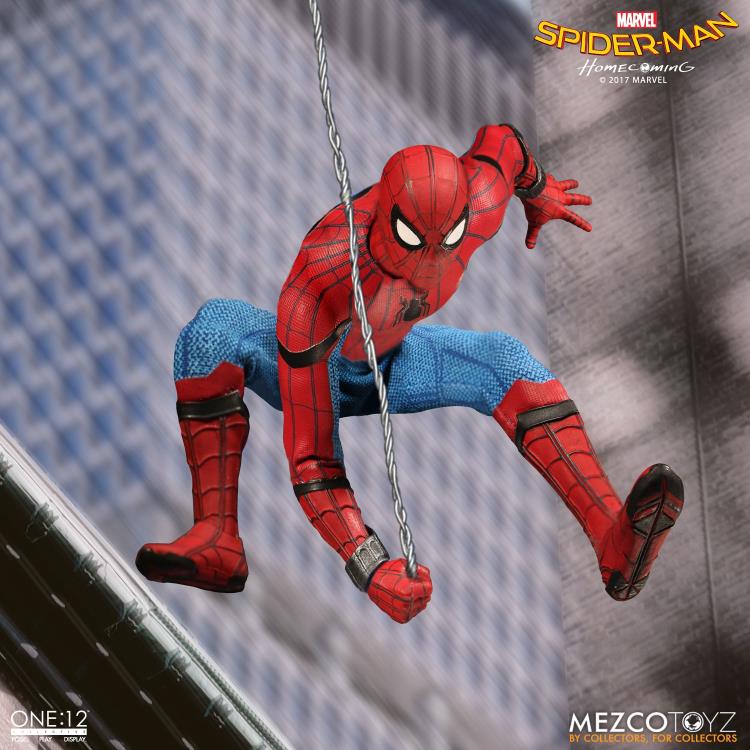 MEZCO ONE:12　メズコ　スパイダーマン ホームカミング Amazon.com: Mezco Toys One: 12 Collective: Marvel Spider-Man