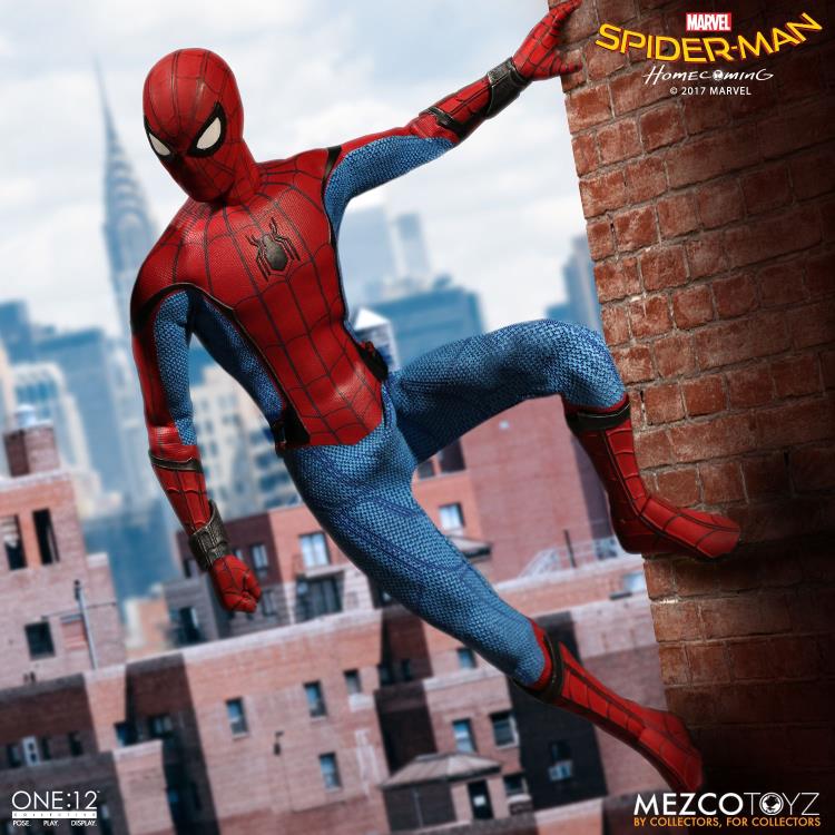 MEZCO ONE:12　メズコ　スパイダーマン ホームカミング Mezco One:12 SPIDER-MAN Homecoming 6” Action Figure 2018 | eBay