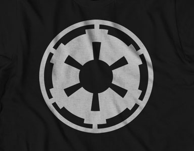 Star Wars Empire Logo T-Shirt Gallery Image 3