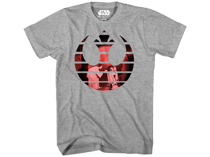 Star Wars Rebel Message T-Shirt Gallery Image 1