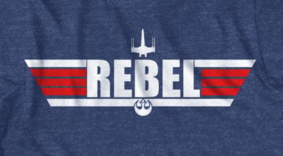 Star Wars Maverick Rebel T-Shirt Gallery Image 3