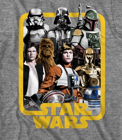 Star Wars Fame Frame T-Shirt Gallery Image 3