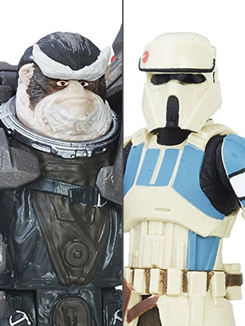 Rogue One: A Star Wars Story Shoretrooper Captain & Bistan Two-Pack Gallery Image 2