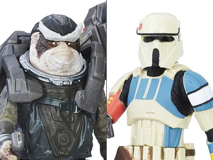 Rogue One: A Star Wars Story Shoretrooper Captain & Bistan Two-Pack Gallery Image 1