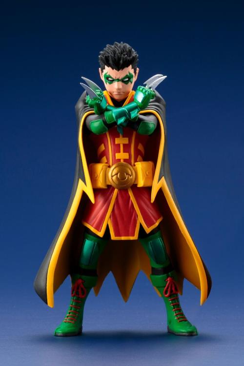 DC Comics Super Sons ArtFX+ Robin & Ace Statue Two-Pack Gallery Image 6