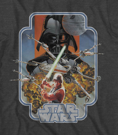 Star Wars Vader X T-Shirt Gallery Image 3