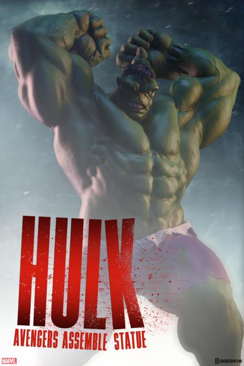 Marvel Avengers Assemble Hulk Statue Gallery Image 3