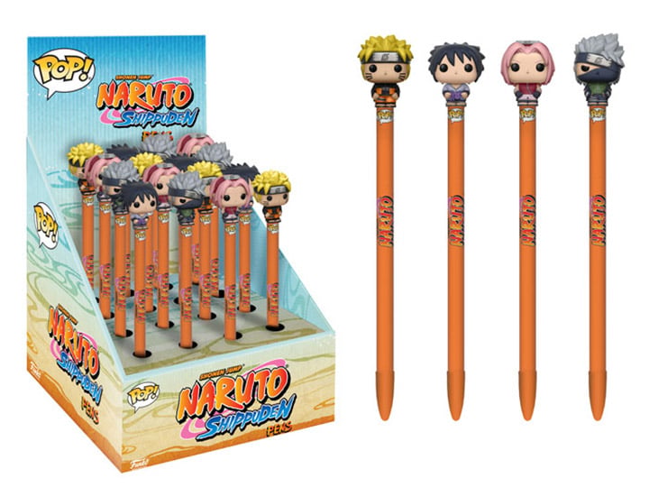 Naruto Pen Toppers Box of 16 Gallery Image 1