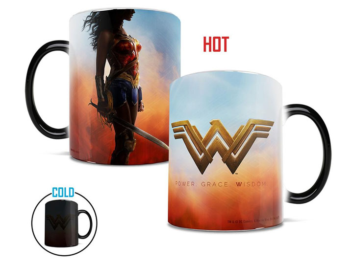 Wonder Woman Power Grace Wisdom Morphing Mug Gallery Image 1