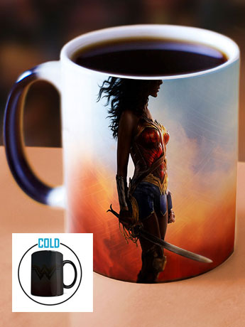 Wonder Woman Power Grace Wisdom Morphing Mug Gallery Image 2