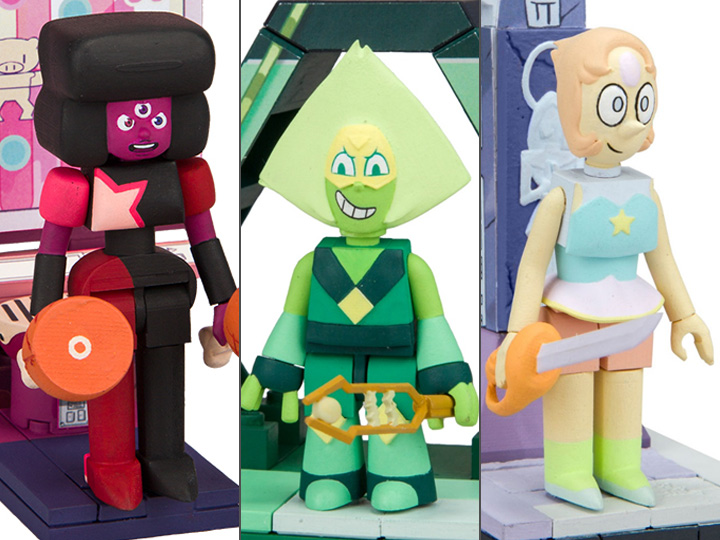 Steven Universe Micro Construction Series 1 Set of 3 Gallery Image 1