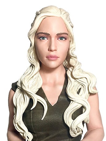 Game of Thrones Daenerys Targaryen (Mother of Dragons) Bust Gallery Image 2