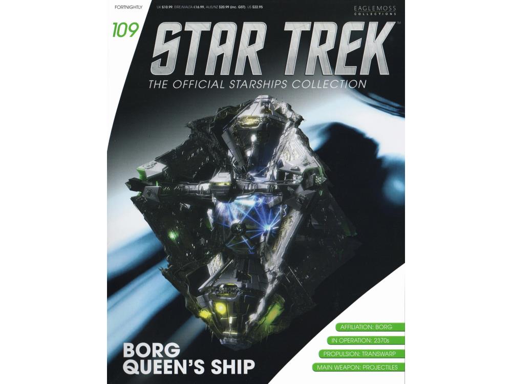 Star Trek Starships Collection #109 Borg Queen's Ship Gallery Image 3