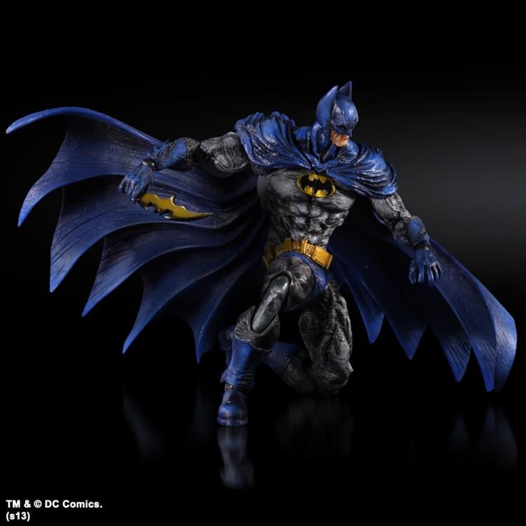 Arkham City Play Arts Kai Batman (1970's Skin) Gallery Image 6