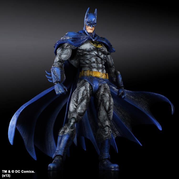Arkham City Play Arts Kai Batman (1970's Skin) Gallery Image 3