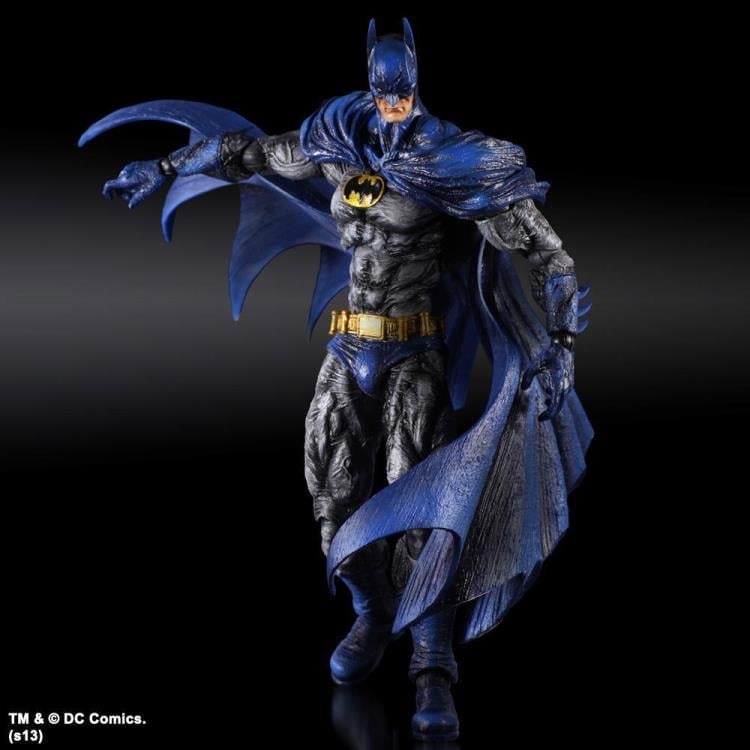 Arkham City Play Arts Kai Batman (1970's Skin) Gallery Image 4