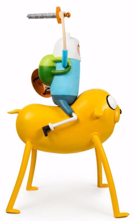 Adventure Time Jake & Finn Foam Figure Set Gallery Image 3