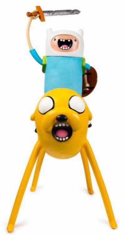 Adventure Time Jake & Finn Foam Figure Set Gallery Image 5