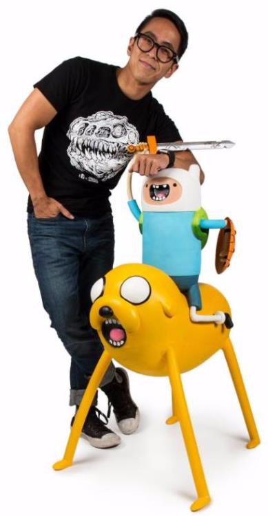 Adventure Time Jake & Finn Foam Figure Set Gallery Image 7