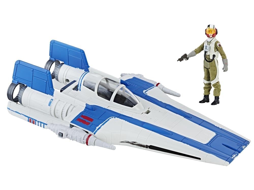 Star Wars Force Link 3.75" Class B Deluxe Vehicle Set of 2 (The Last Jedi) Gallery Image 3