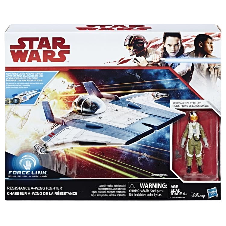 Star Wars Force Link 3.75" Class B Deluxe Vehicle Set of 2 (The Last Jedi) Gallery Image 4