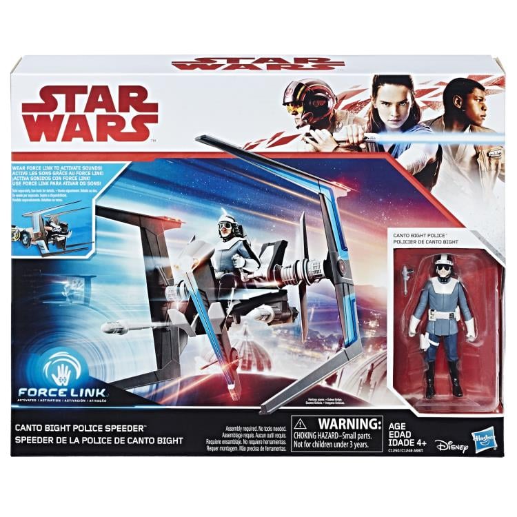 Star Wars Force Link 3.75" Class B Deluxe Vehicle Set of 2 (The Last Jedi) Gallery Image 6