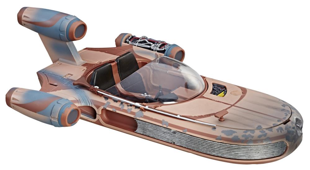 Star Wars: The Black Series X-34 Landspeeder & Luke Skywalker 6" Deluxe Set (A New Hope) Gallery Image 4