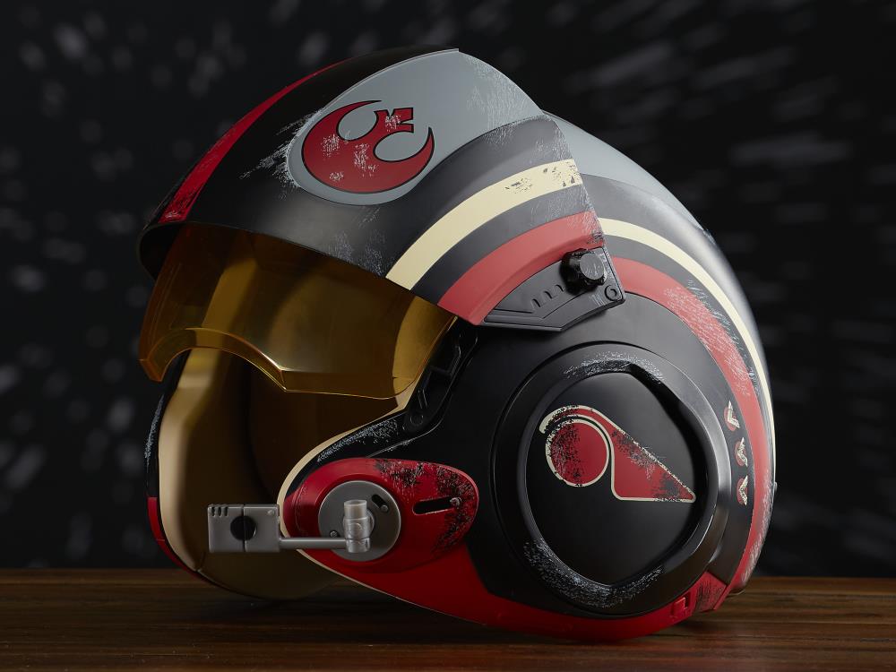 Star Wars: The Black Series Poe Dameron 1:1 Scale Wearable Helmet (Electronic) Gallery Image 3