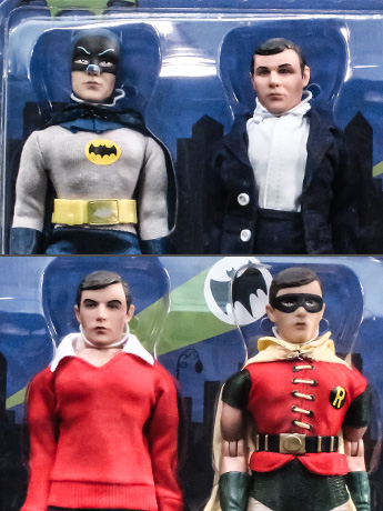 Batman Classic TV Series The Defenders of Gotham City BBTS Exclusive 8" Retro Figure Four-Pack #2 Gallery Image 2
