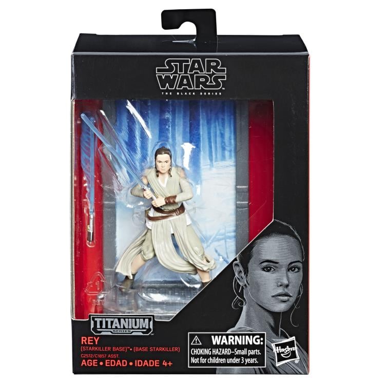 Star Wars: The Black Series 3.75" Die-Cast Rey (Starkiller Base) Gallery Image 4