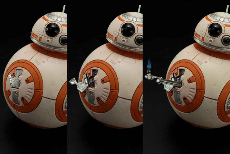 Star Wars ArtFX+ Poe Dameron & BB-8 Statue Set (The Force Awakens) Gallery Image 14